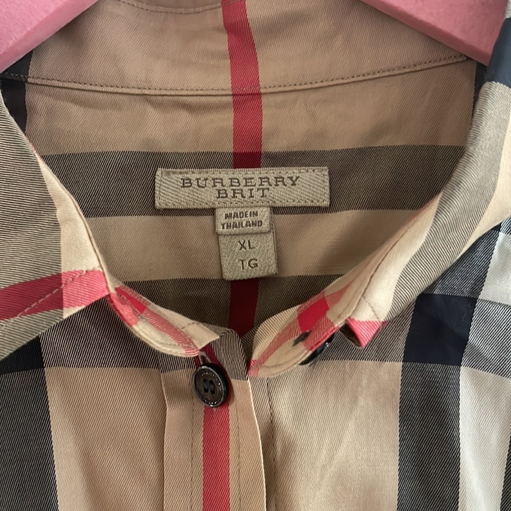 Burberry Classic Check Button Down - Picture 4 of 7